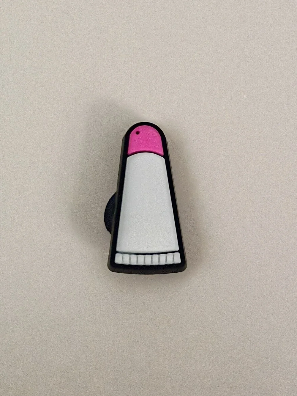 10 for $10 Jibbitz Croc Charm - Pink Capped White Lip Gloss Applicator 2